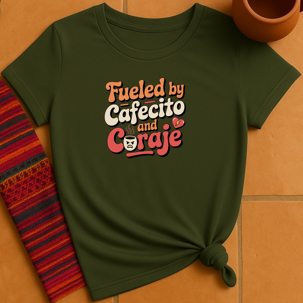 Cafecito And Coraje T-Shirt