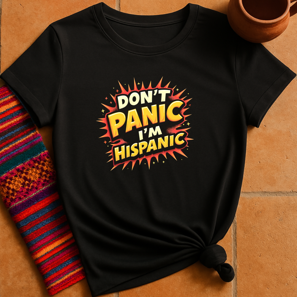 165 Dont Panic - Black