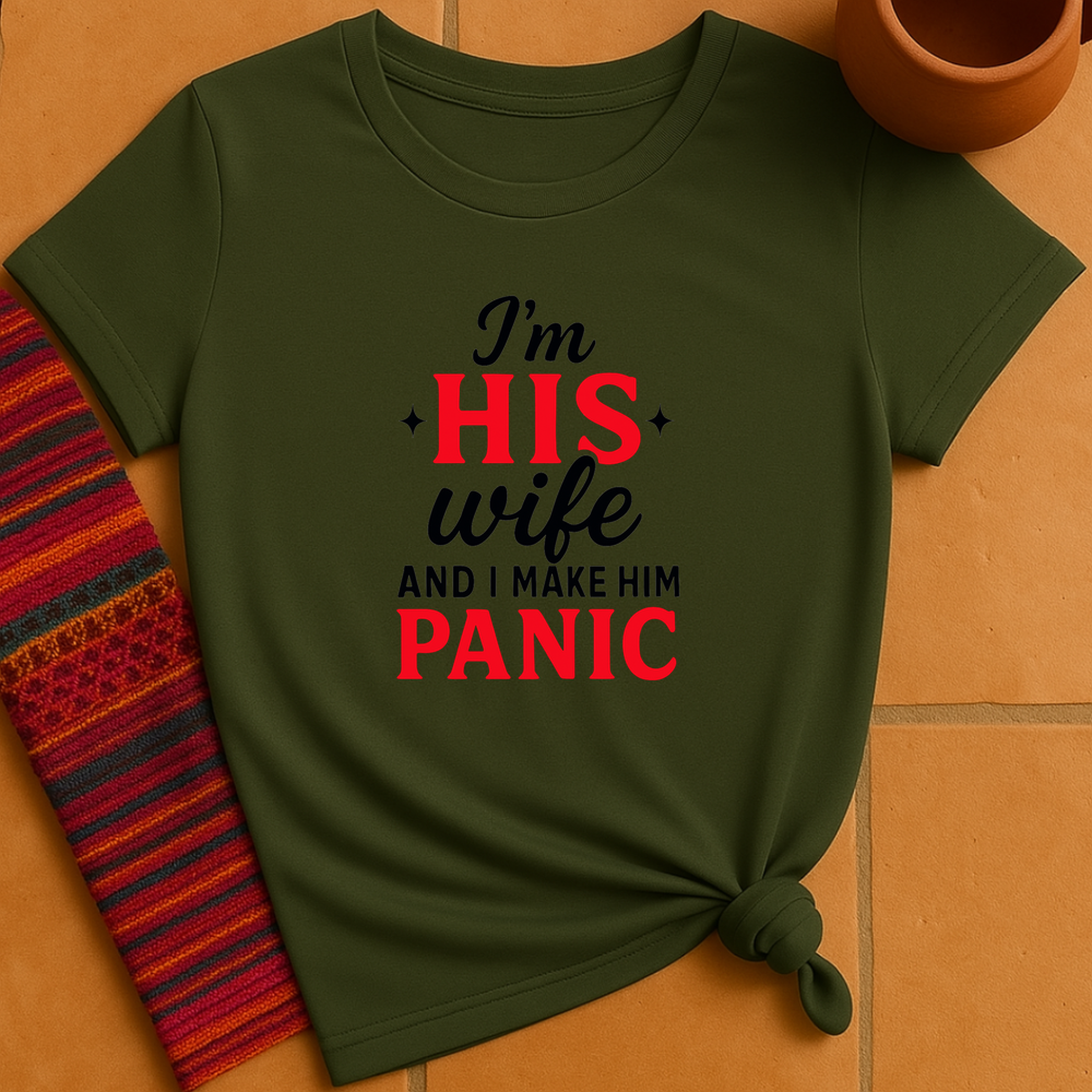 161 His Panic Dark - Military Green