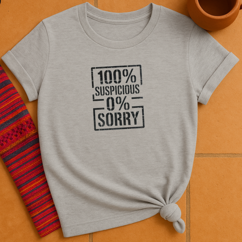 Suspicious T-Shirt