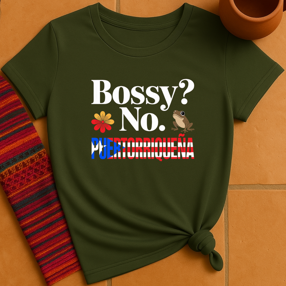 197 Bossy Puertorriquen A - Military Green