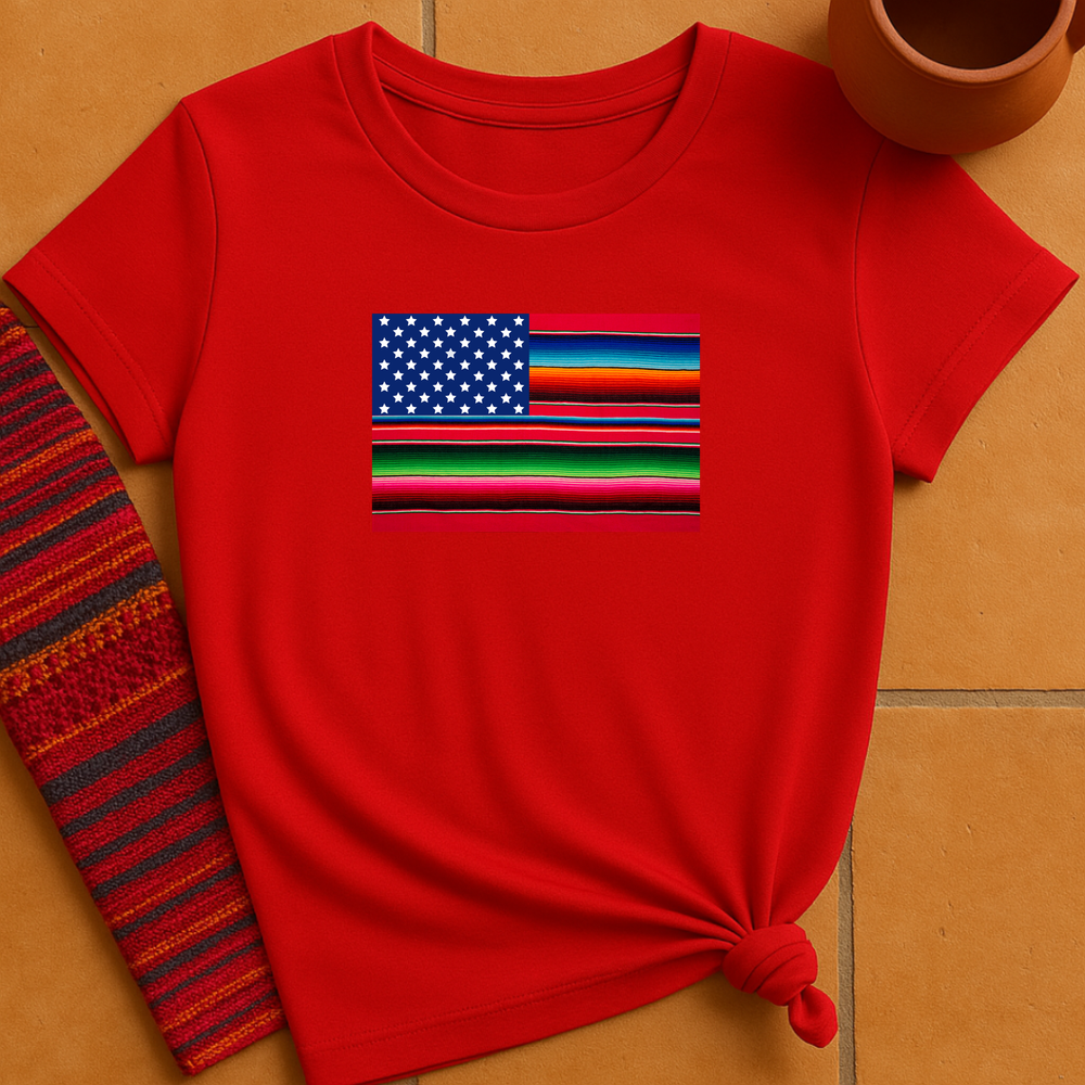 189 Stars And Sarape - Red