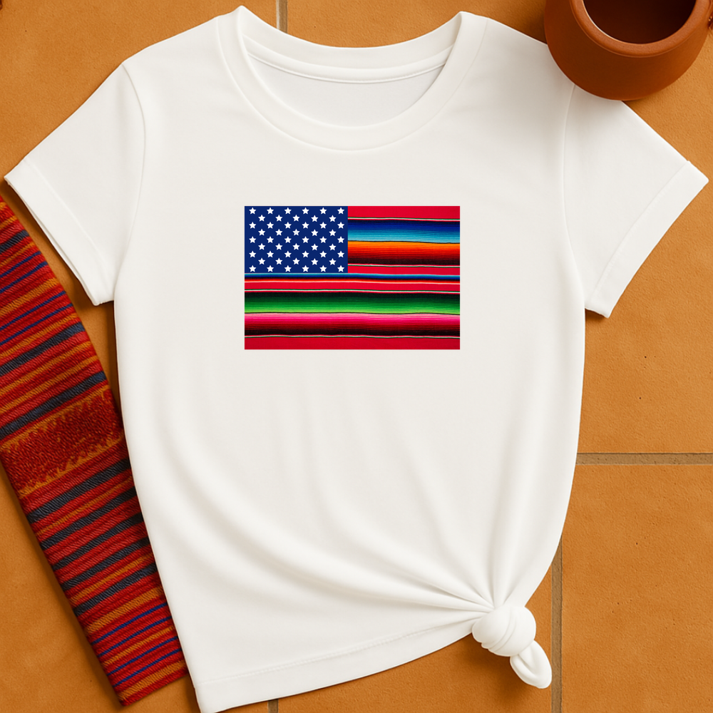 189 Stars And Sarape - White